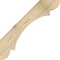 Ekena Millwork 4"W x 32"D x 32"H Olympic Rough Sawn Knee Brace, Douglas Fir BRC04X32X32OLY00RDF - alternate 2
